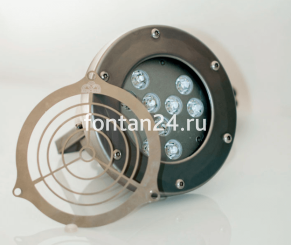 Lake LED 9 диодов, 10°, 11Вт, 12/24V.DC, белый Lake LED 9 диодов, 10°, 11Вт, 12/24V.DC, белый