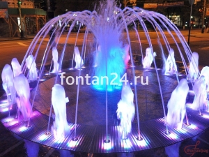 Фонтанная насадка Пенный столб 2", 72 мм, нержавеющая сталь