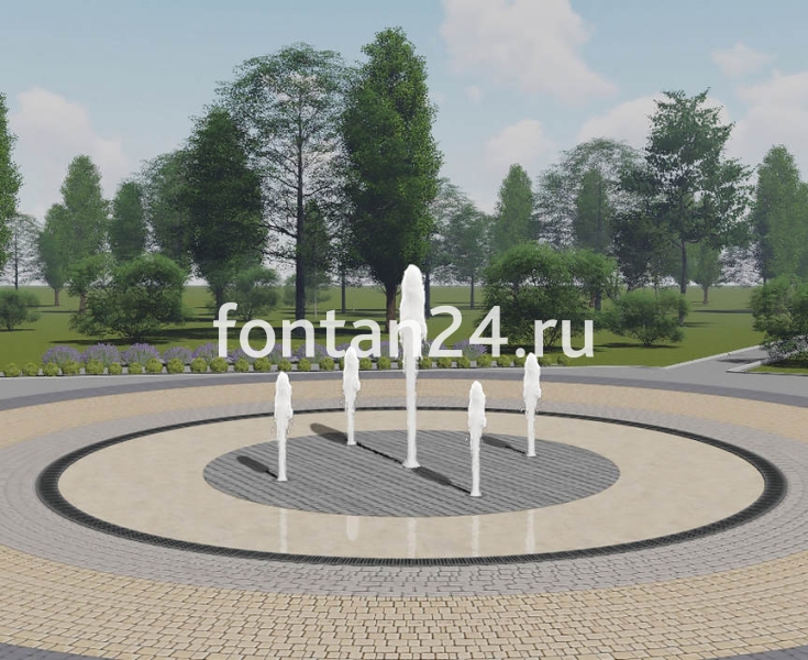 Фонтан для парка "Аллегро" ø=3 м Фонтан для парка "Аллегро" ø=3 м