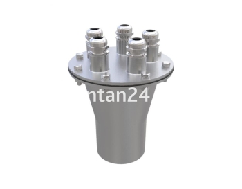 Подводный кабельный ввод 5х(11-6мм), 2 1/2”ВР, нерж.сталь