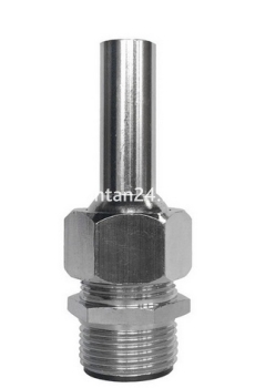 Комета 1" НР, 14 мм, никелированная латунь Комета 1" НР, 14 мм, никелированная латунь