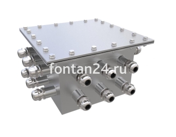 Подводная распределительная коробка 18х(11-6мм), нержавеющая сталь